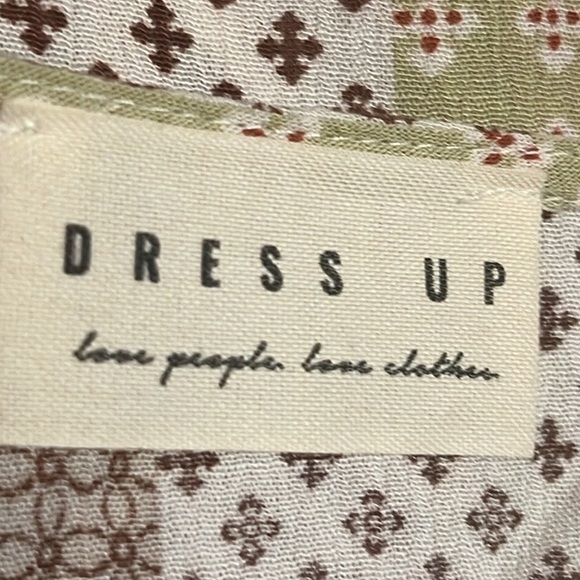 Dress Up, Wrapped, Elastic Waist, Dolman Sleeves Top, Multi, Medium - Picture 4 of 6